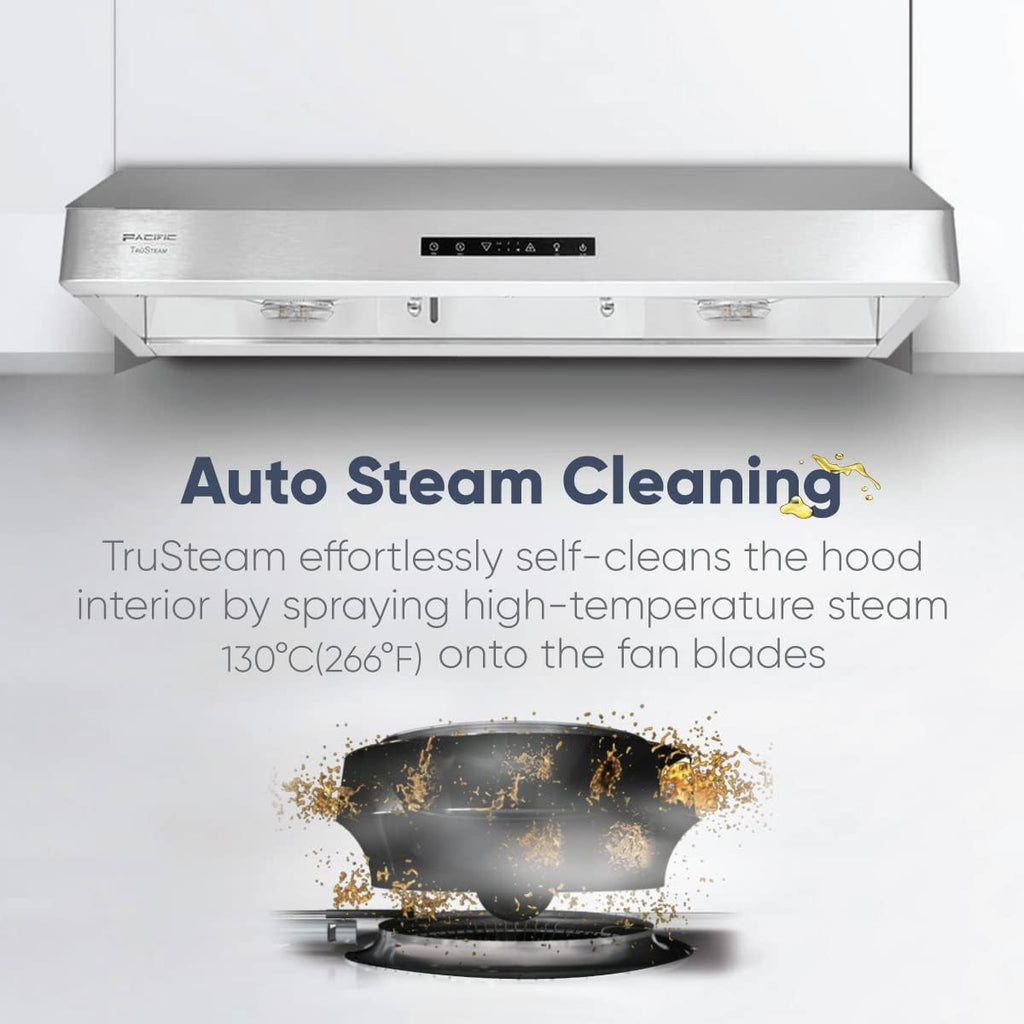 30 Under Cabinet Hood, 900+ CFM, Stainless Steel A4371