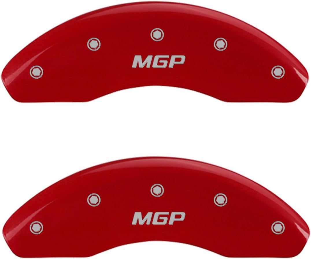 Set of 4 Front and Rear Red Caliper Covers V162