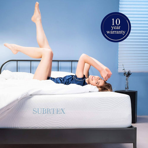 10 inch Gel-Infused Memory Foam Mattress California King Y2085