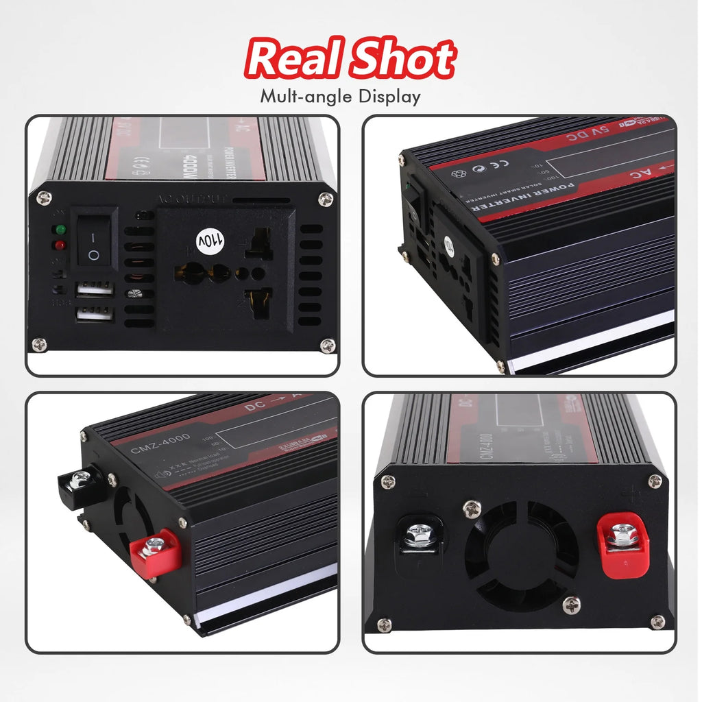3000W Car Power Inverter 12v DC to 110v AC V27943