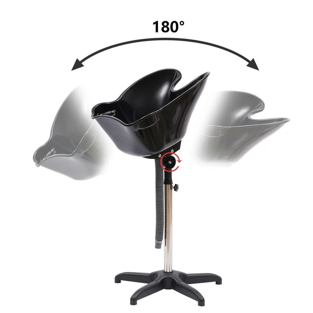 Portable Height Adjustable Shampoo Bowl D712