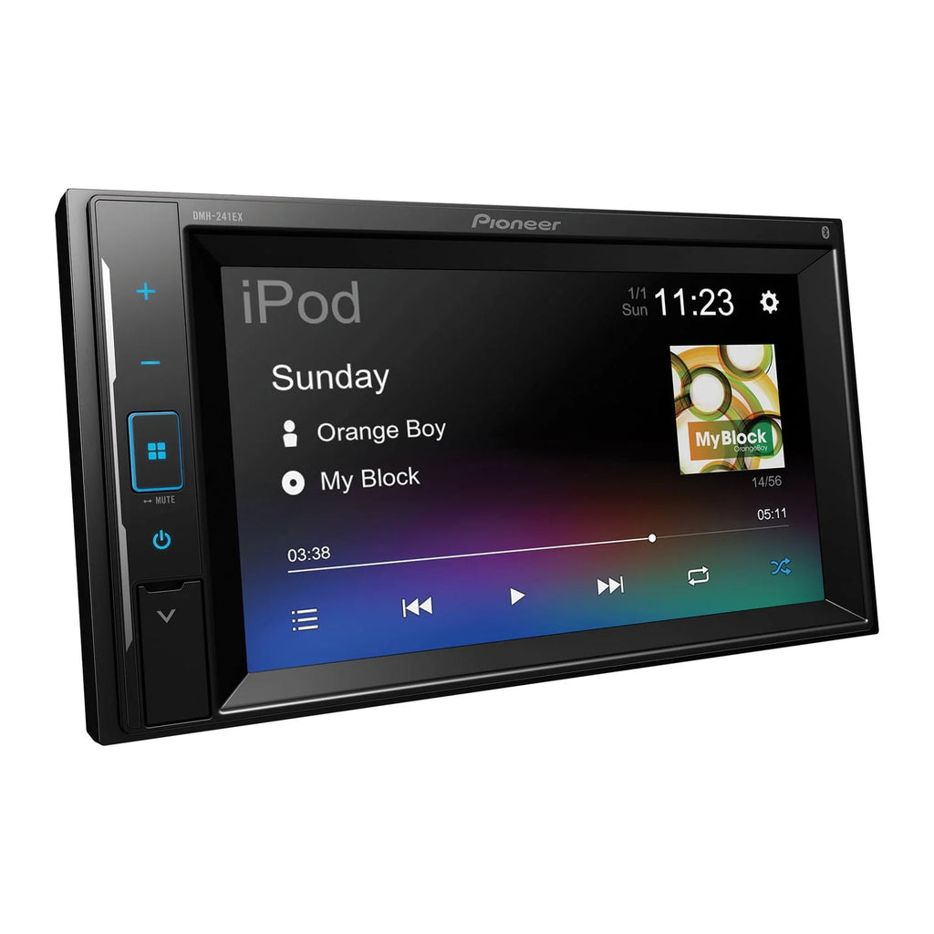 6.2-In. Double-DIN Digital Media Receiver with Touch Screen and Bluetooth P387104