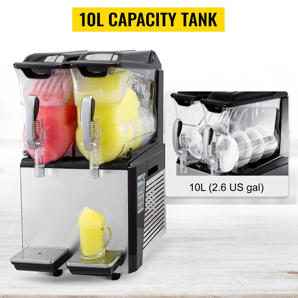 Commercial Slushy Machine Double Tank B945885