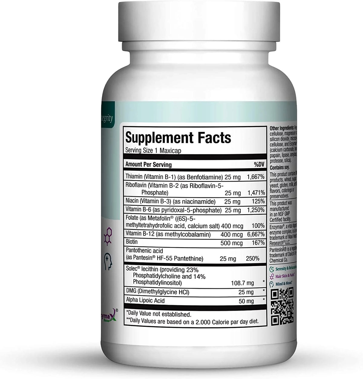 Kosher Methyl B Supreme 60 Capsules V6942