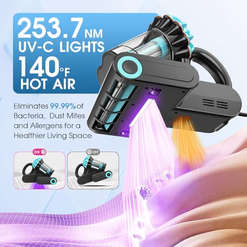 550W 18Kpa Corded Handheld Mattress Vacuum Cleaner R379