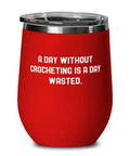 Crocheting Wine Glass V661346