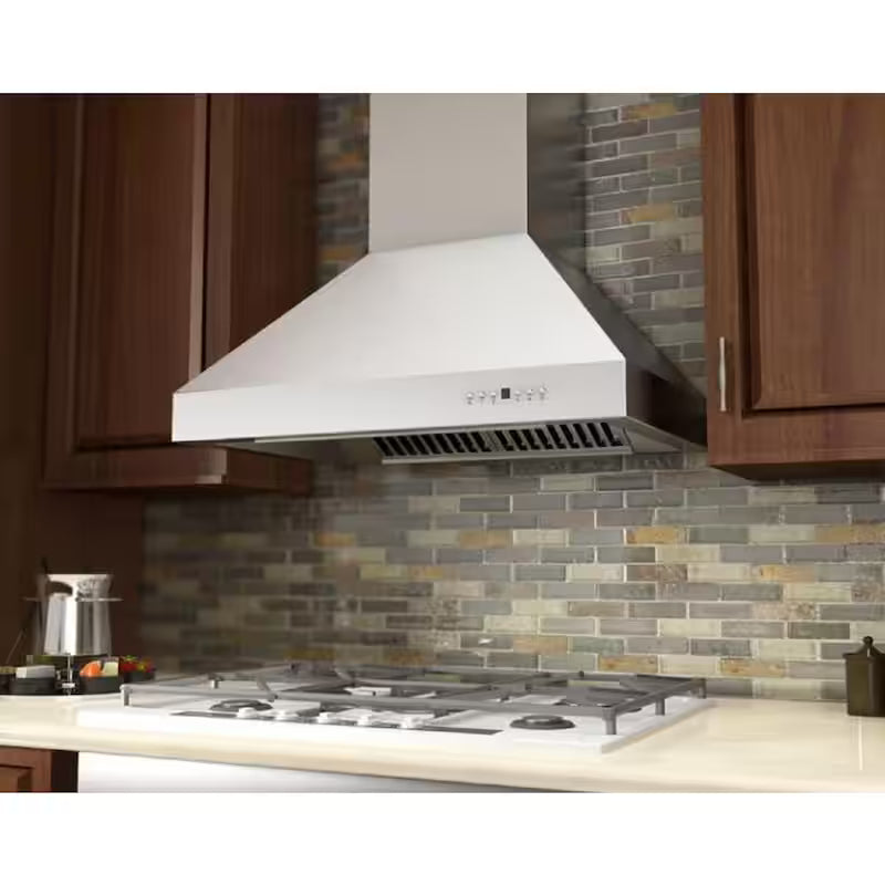 30 in. 400 CFM Convertible Wall Mount Range Hood Stainless Steel M2629