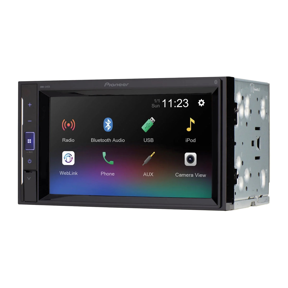 6.2-In. Double-DIN Digital Media Receiver with Touch Screen and Bluetooth P387104