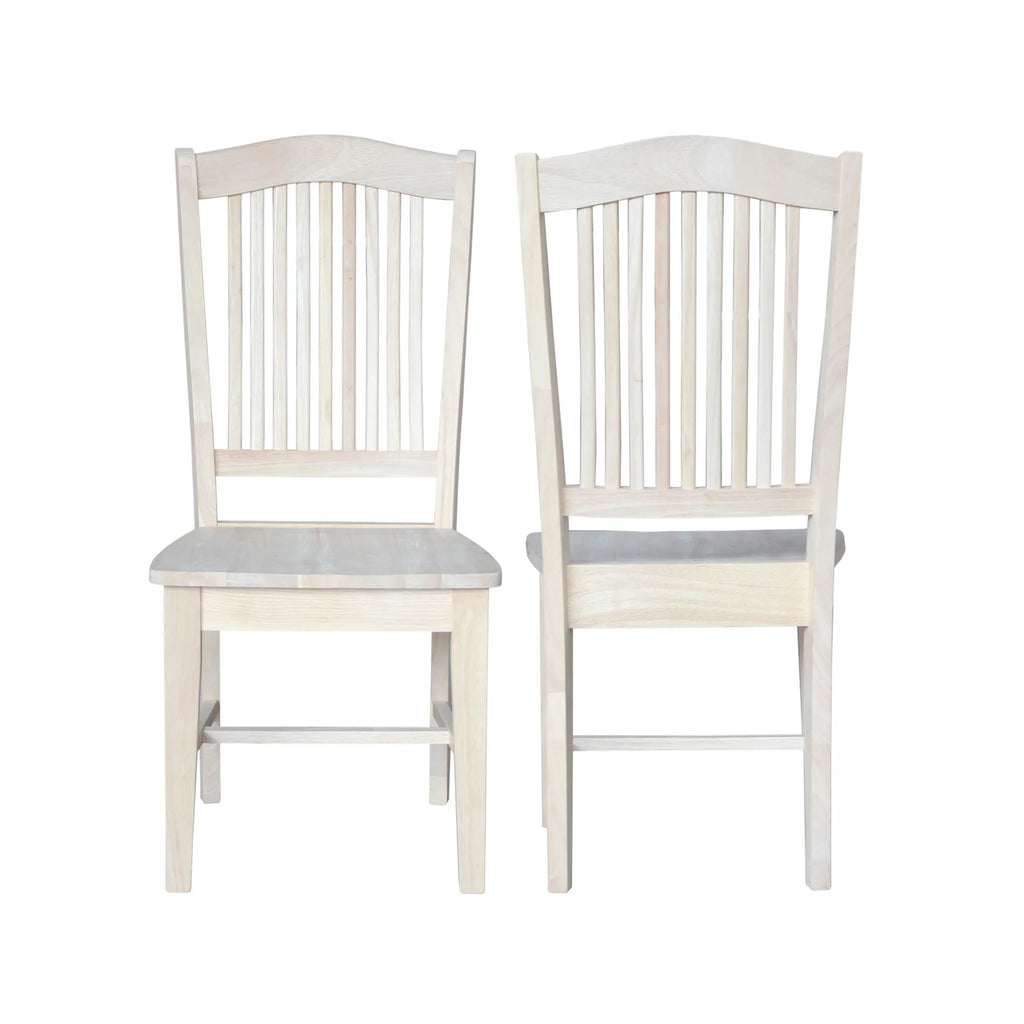 Unfinished Solid Wood Chairs R763