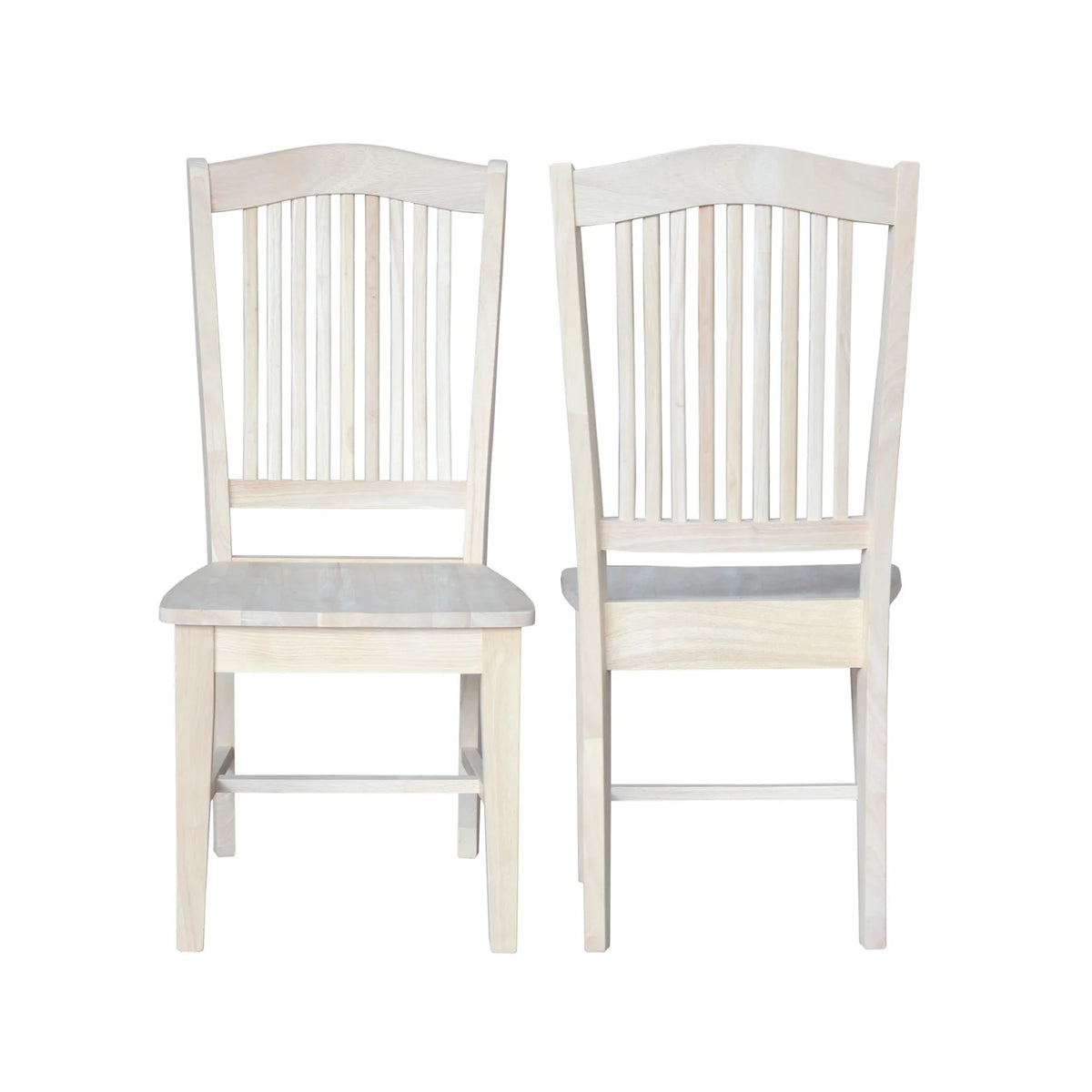 Unfinished Solid Wood Chairs R763