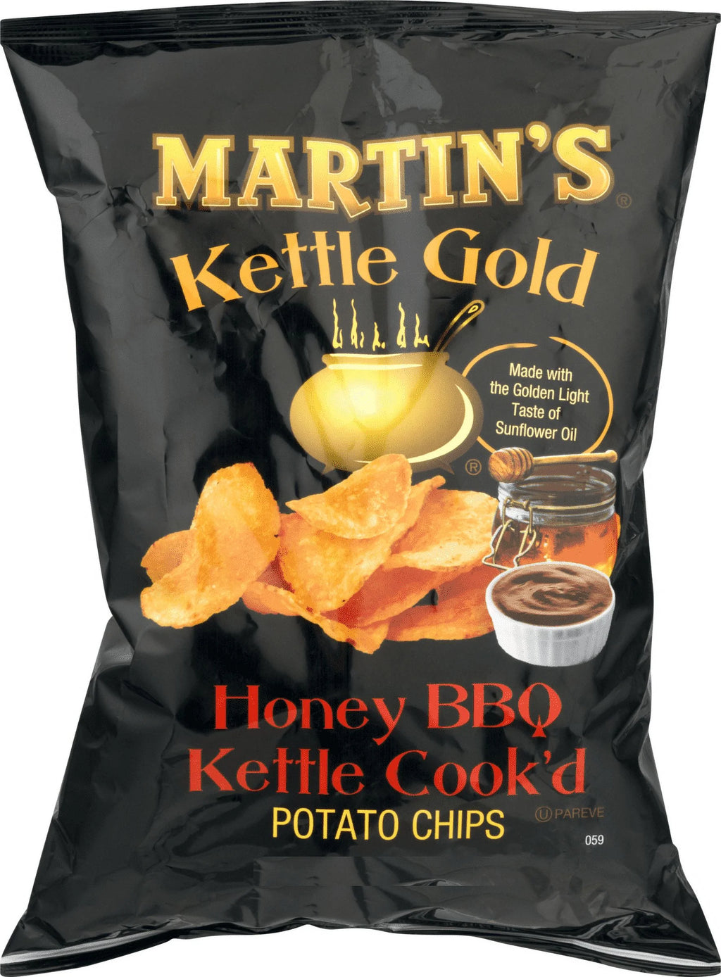 Potato Chips Honey BBQ 8 oz. Bag (3 Bags) G393