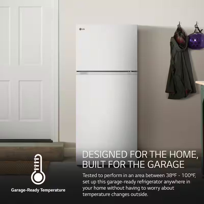 White Top Freezer Refrigerator C99892