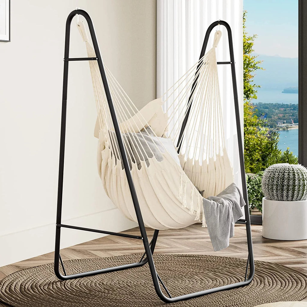Hammock Chair with Stand Heavy Duty 330Lbs E9511