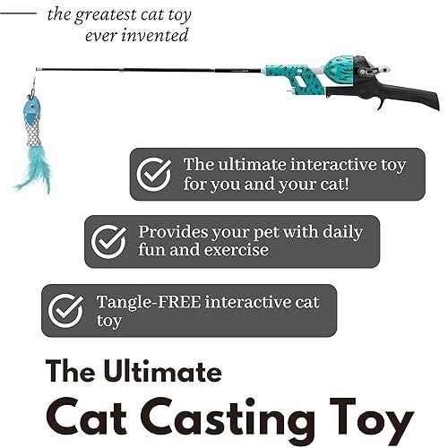Tangle Free Retractable Fishing Pole Toy P8808
