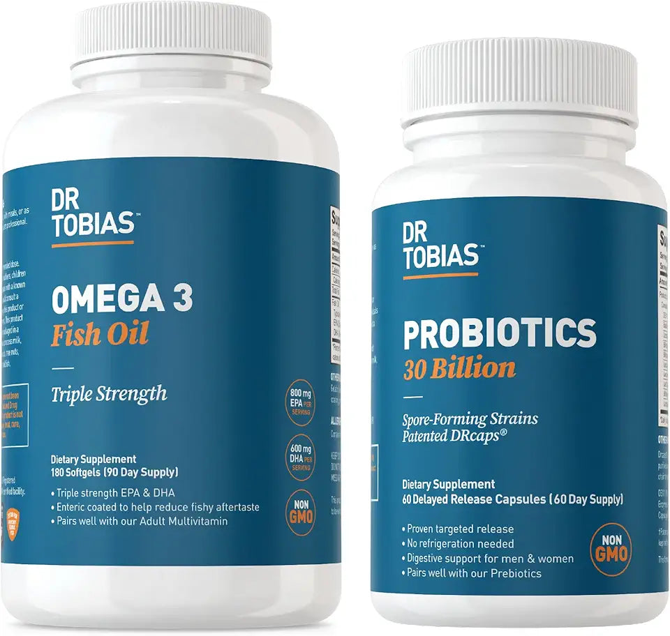 Omega 3 Fish Oil and Probiotics G152953