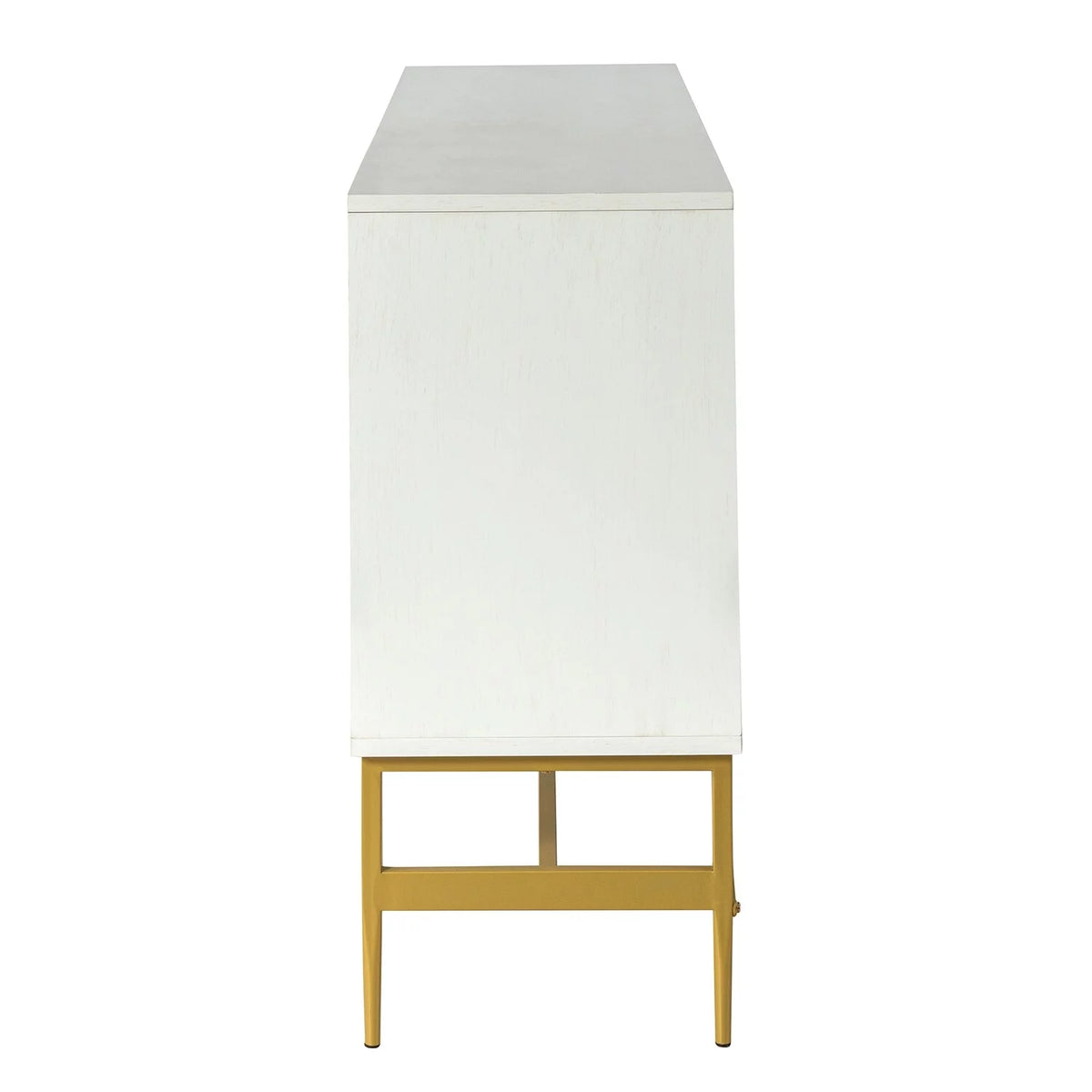 Walnut Sideboard with Metal Legs Y818