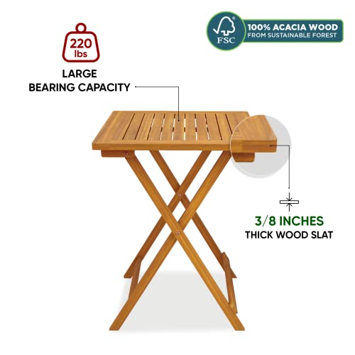 Wicker Bistro Table and Chairs Set of 2 V900591