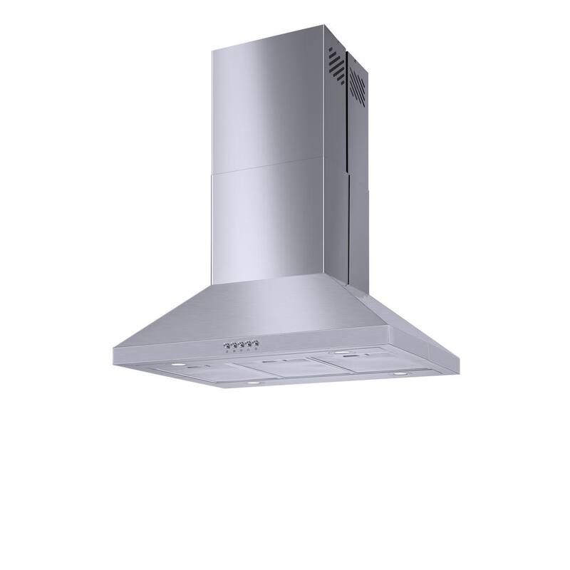 36 in. 350CFM Convertible Stainless Steel Range Hood with LED Lights X573