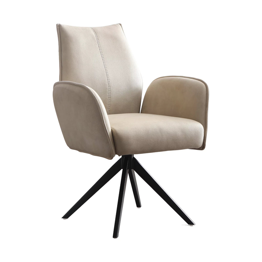 Beige Wide Office Chair U954