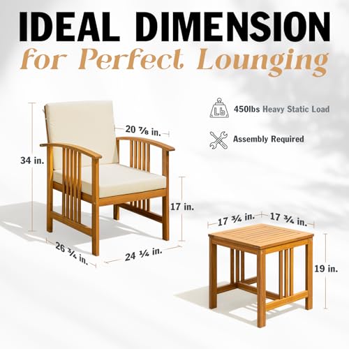 Wicker Bistro Table and Chairs Set of 2 V900591