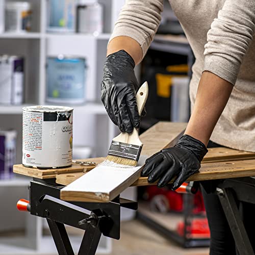 Black Nitrile Disposable Gloves B152270