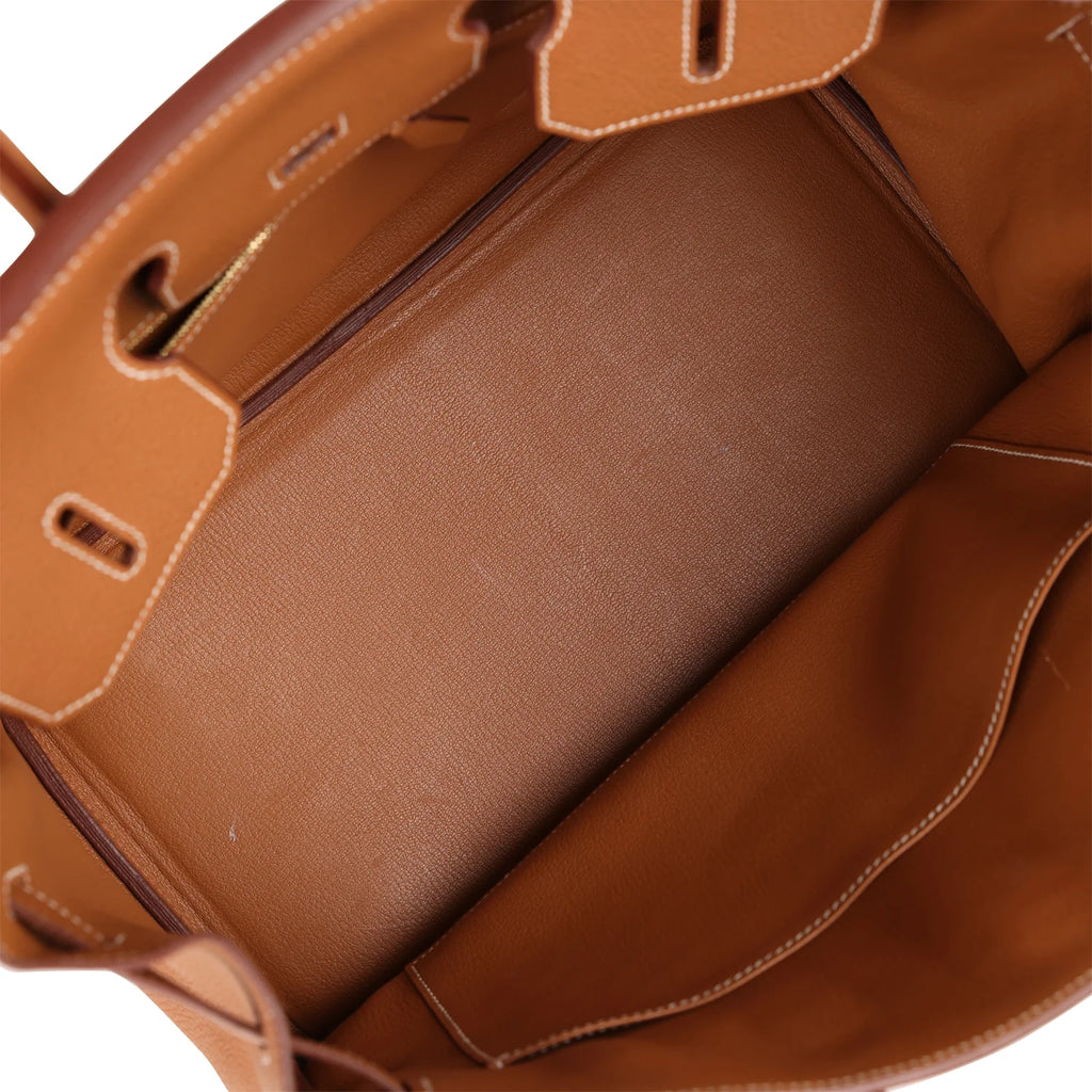 Pre-owned Togo Leather Handbag P362366