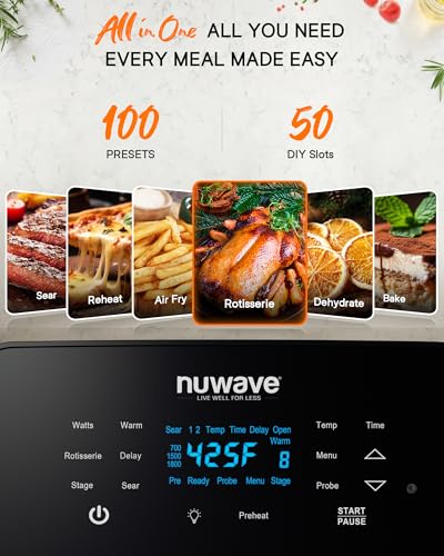 15.5Qt Air Fryer Rotisserie Oven G72934