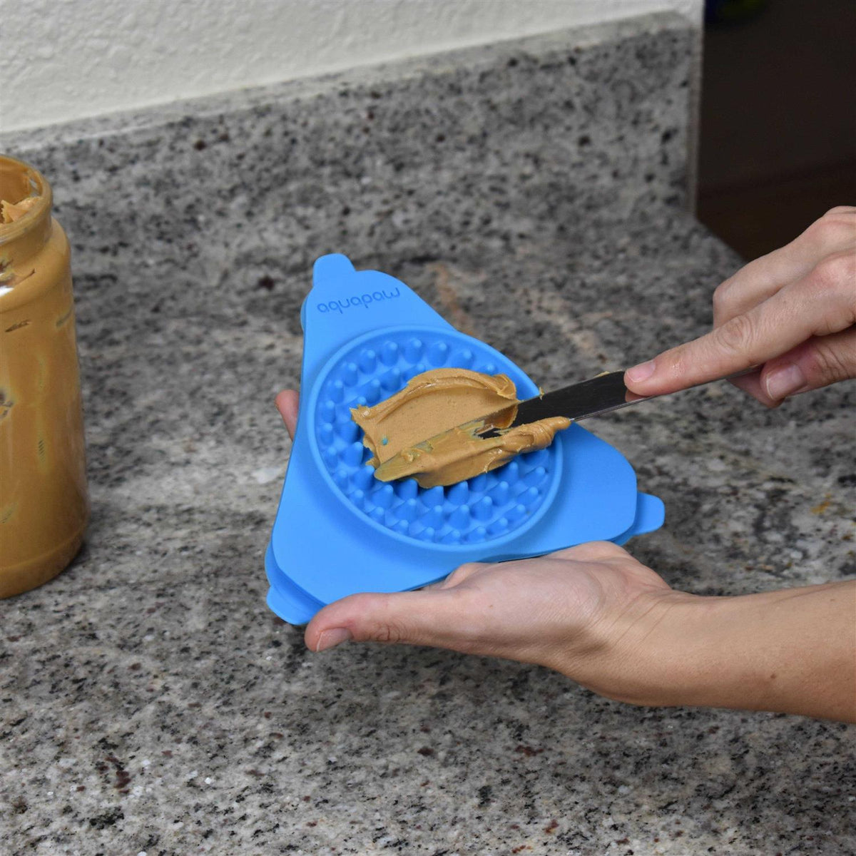 Blue Silicone Treat Feeder L33593