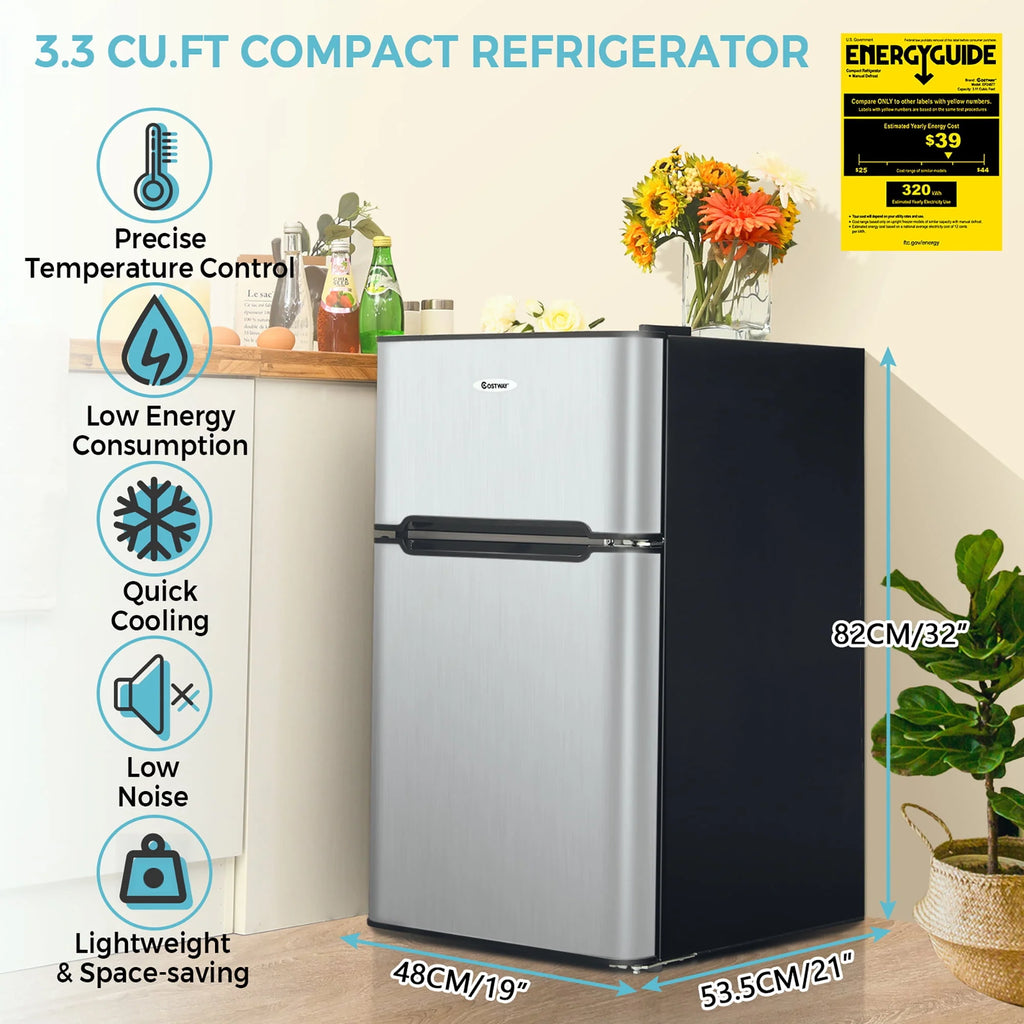 3.3 CU.FT. Compact Refrigerator with Freezer C765286