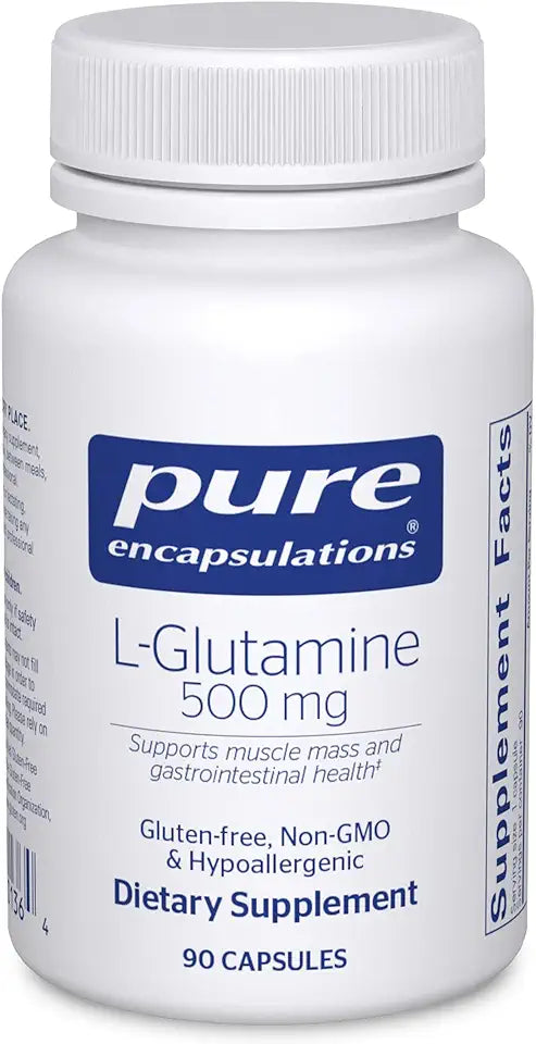 L-Glutamine 500 mg 90 Capsules B1250