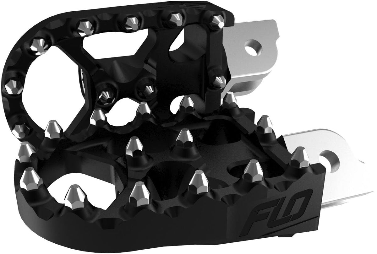 Black Moto Style Footpeg Set W354153