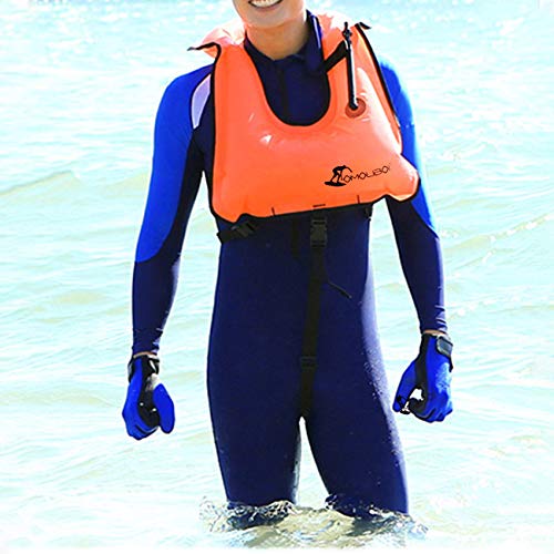 Inflatable Snorkel Vest for Adults 96-220 lbs F3082