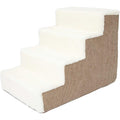 High Density Foam Sherpa Top Pet Steps X4082