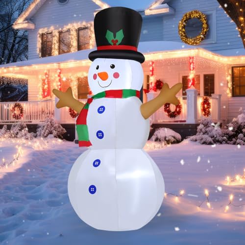 4 FT Christmas Inflatables Snowman with LED Lights J17381