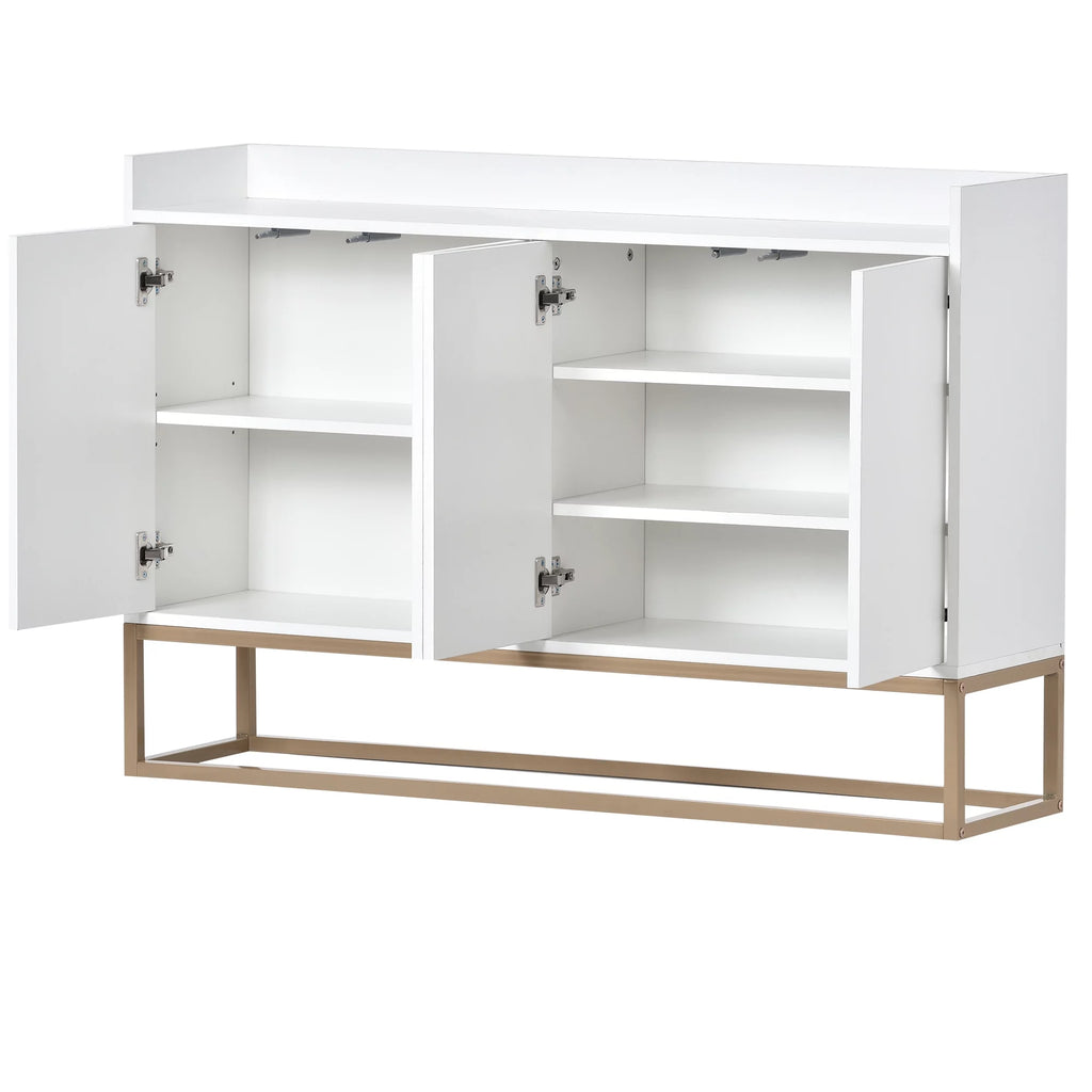 Modern White Sideboard Buffet Cabinet T952479