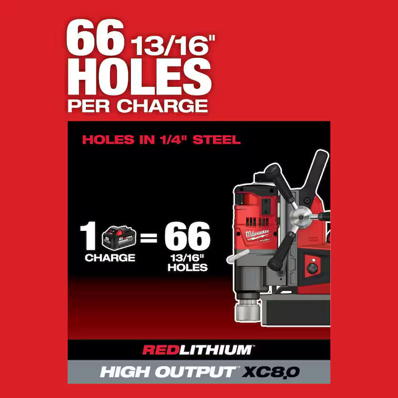 18V Lithium-Ion Brushless Cordless Magnetic Drill Kit with Two 8.0Ah Batteries F347578