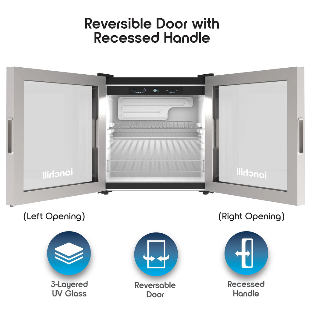 115-Can Mini Fridge with Adjustable Temperature Control, 3.3 Cu. ft. S737726