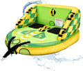Inflatable Towable Tube with EVA Foam Seat Pads V64911