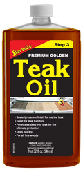 Golden Teak Oil Wood Furniture 32oz V118777