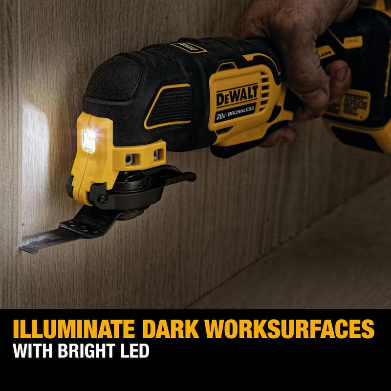 Cordless Brushless Oscillating Multi Tool with 2.0Ah Battery and Charger B315