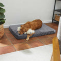 Quilted Orthopedic Cat Dog Bed with Removable Cover B957