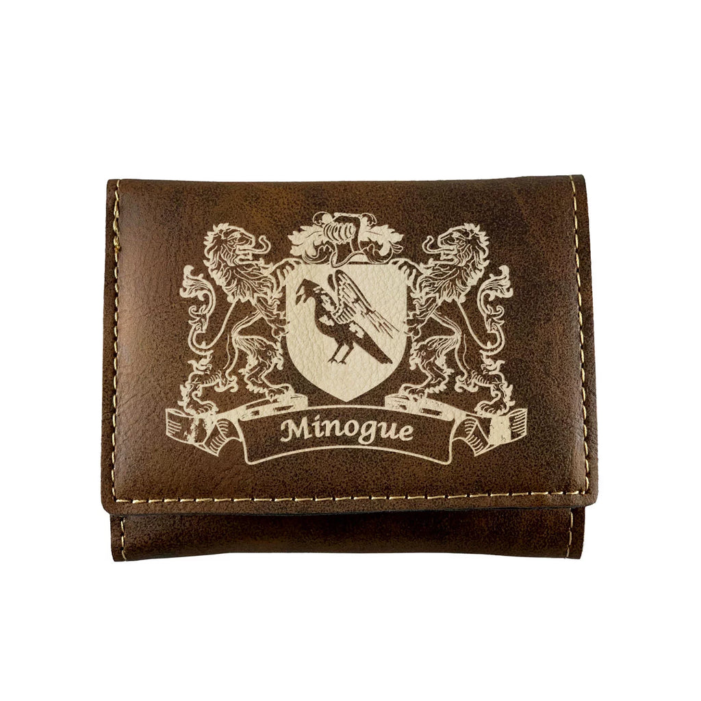 Irish Coat of Arms Leather Wallet B8668