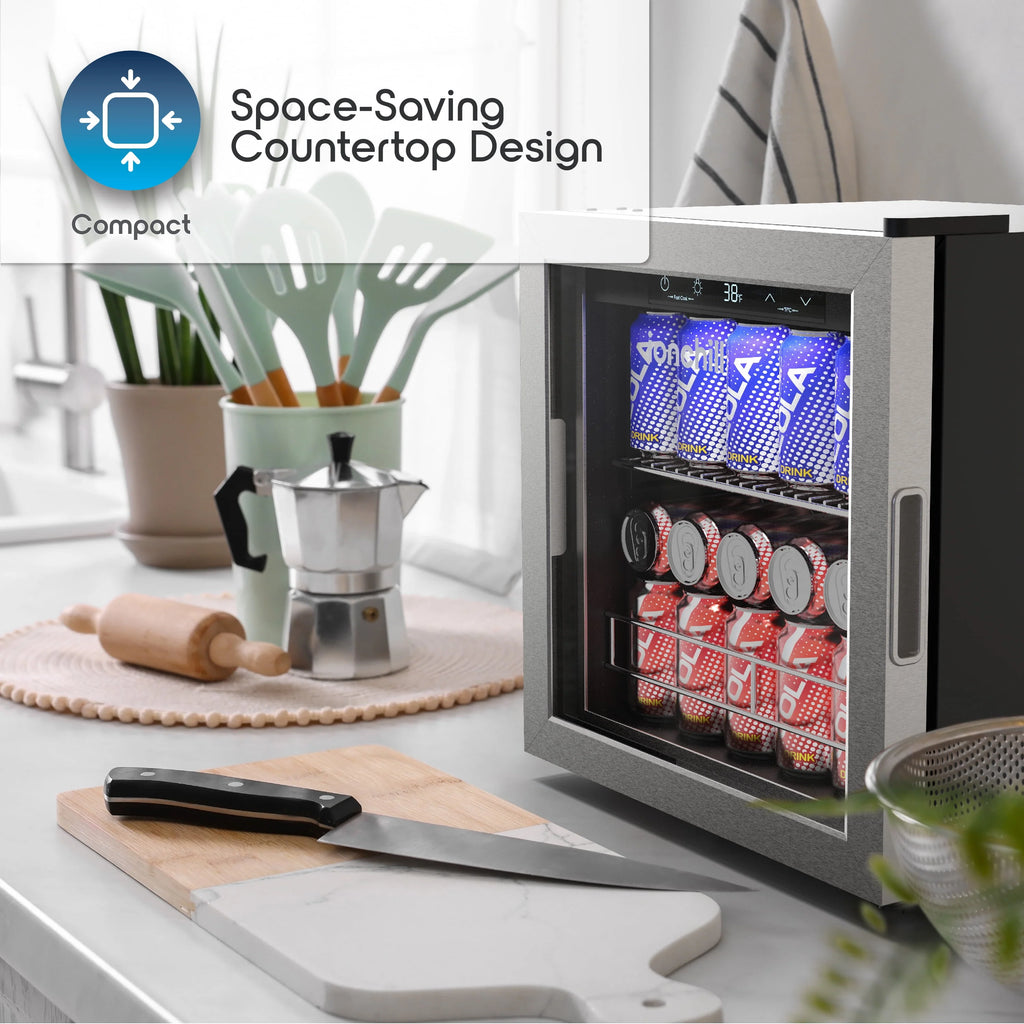 115-Can Mini Fridge with Adjustable Temperature Control, 3.3 Cu. ft. S737726