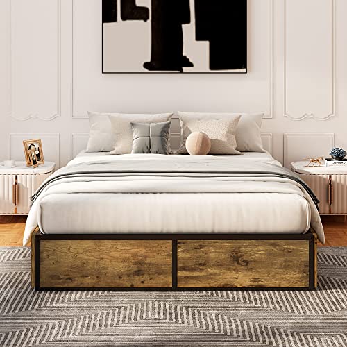 Industrial Storage Bed with Drawers Full Size T611064