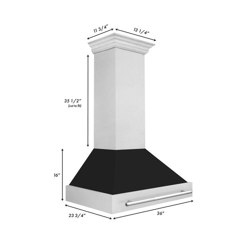 36 in. 700 CFM Wall Mount Range Hood C6214