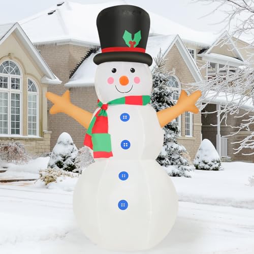 4 FT Christmas Inflatables Snowman with LED Lights J17381
