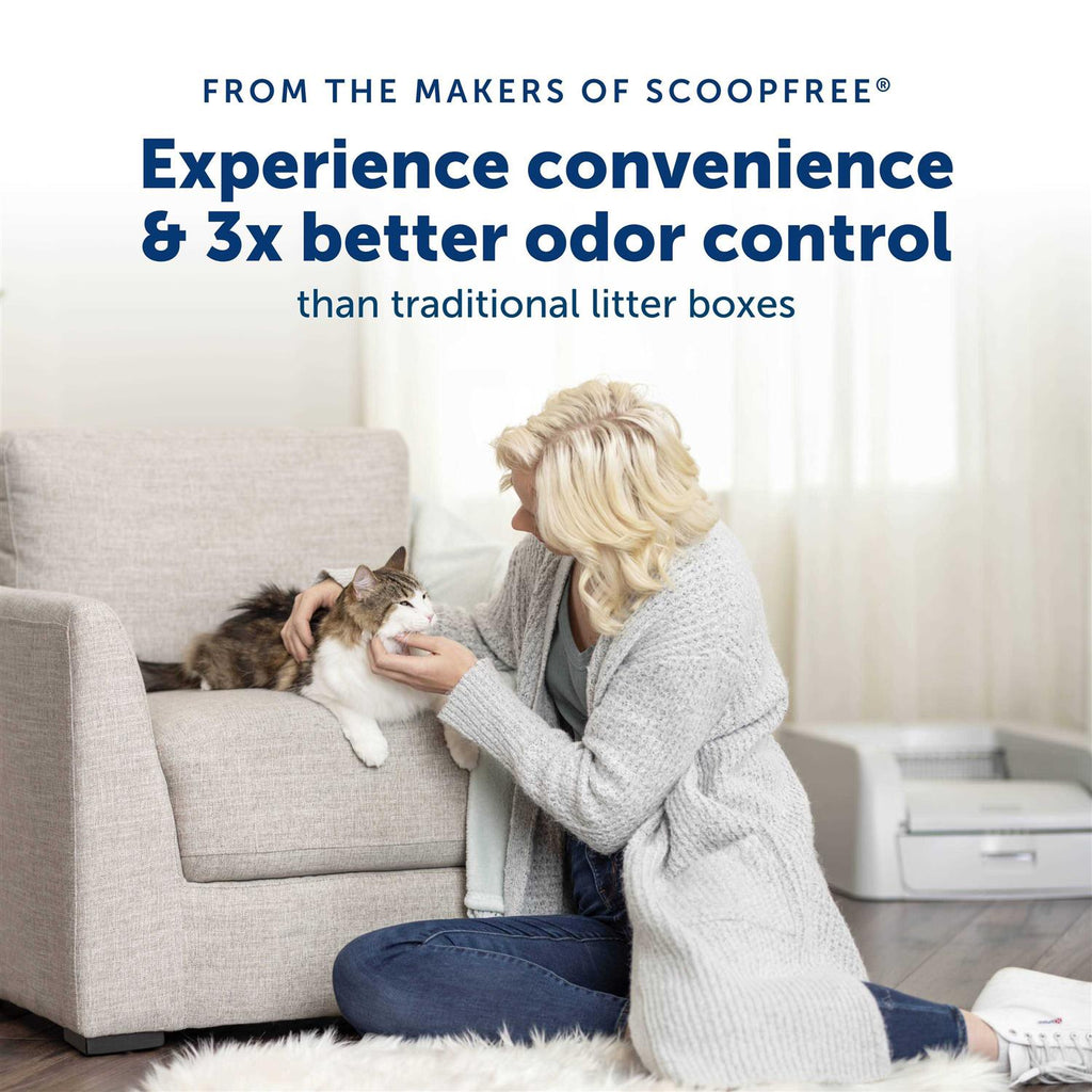 Self-Cleaning Clumping Litter Box V348