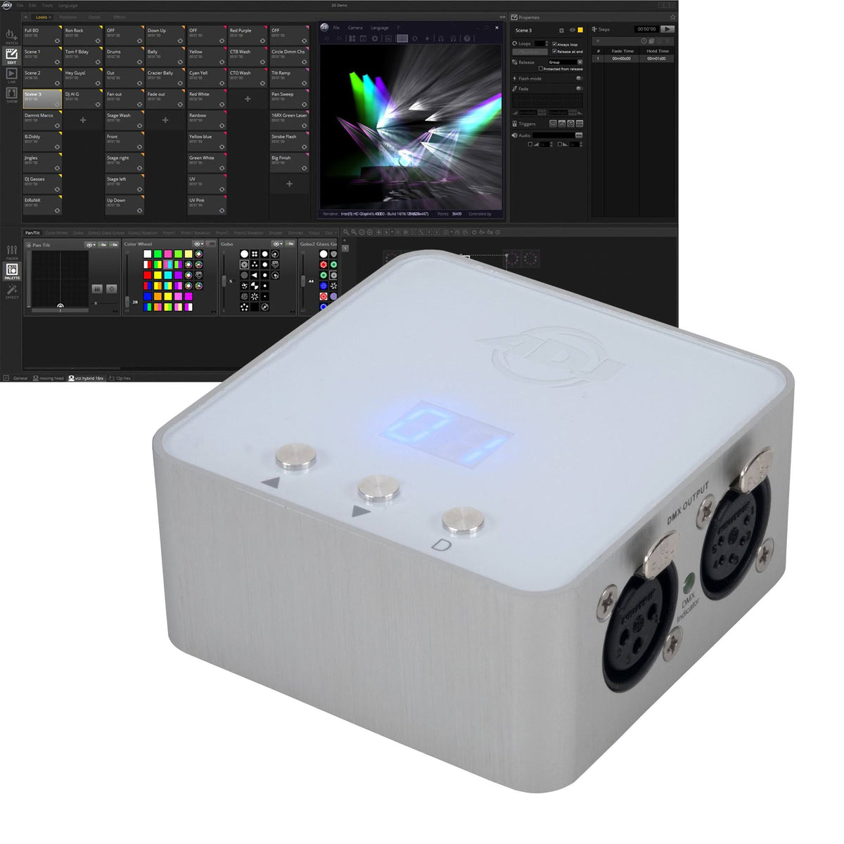 DMX USB Lighting Control Interface Y17612
