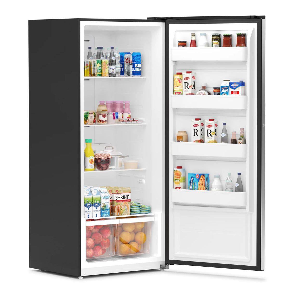 Convertible Refrigerator Freezer 21 cu. ft. Silver I557