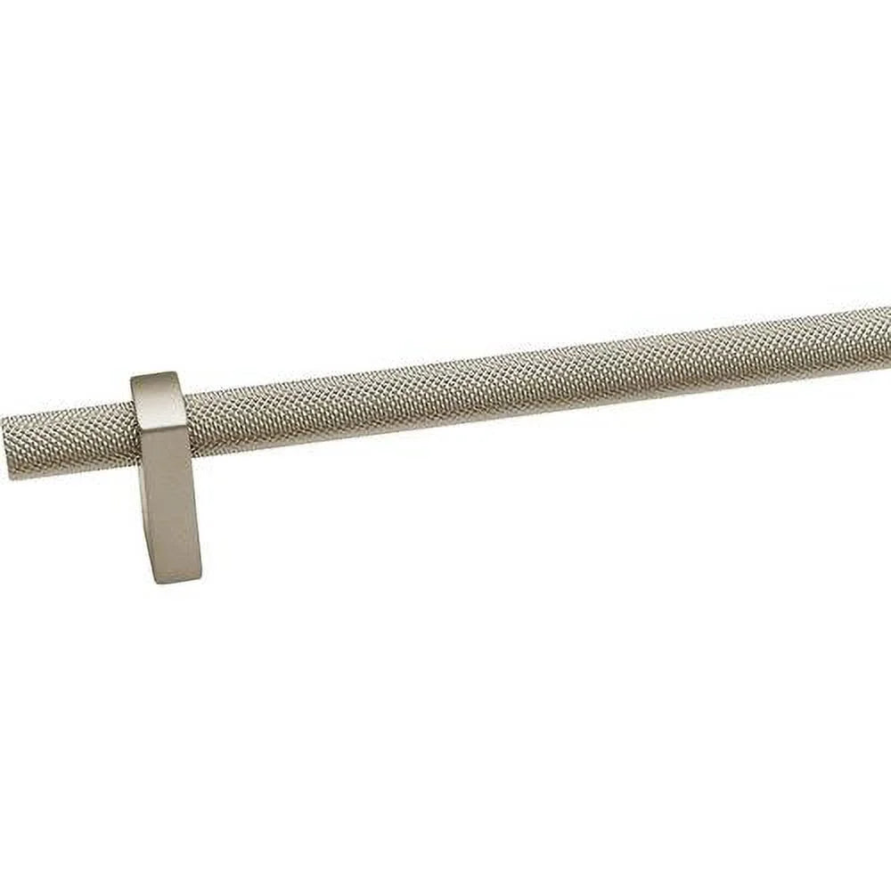 24" Center To Center Knurled Bar Appliance Pull Matte Black Y29456